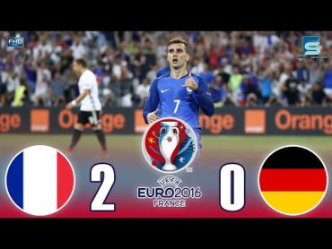 ملخص مباراة فرنسا 20 المانيا 💥 ثنائية جريزمان 🔵 نصف نهائى يورو 2016  تعليق رؤوف خليف 🎤 FHD