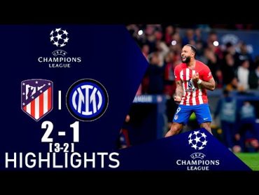 Atletico Madrid vs Inter 21 Pen 32 Highlights Goals  Champions League 23/24