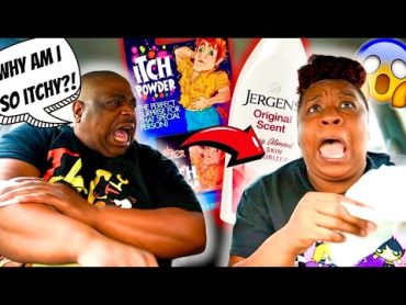 Putting ITCHY POWDER In My FIANCE&39;S LOTION BOTTLE PRANK! *HILARIOUS REACTION*