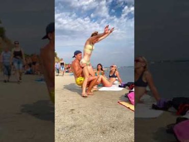 AMAZING moment with Girl on the beach! 😱😅