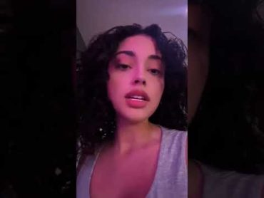 Malu Trevejo Instagram Live Stream  3 October 2023