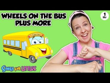 Wheels On The Bus + More Nursery Rhymes & Kids Songs  Educational Videos for Kids & Toddlers