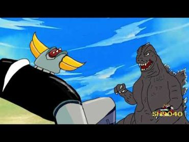 Godzilla vs grendizer goldrake غرندايزر