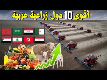 من هي أغنى دولة زراعية عربية  ترتيب لأكثر 10 دول عربية إستثمارا في المجال الزراعي