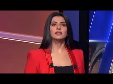 لارا نبهان🚨 المذيعة اللبنانية  مذيعة قناة الحدث الفضائية 4K