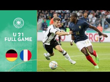 Germany vs. France  Full Game  U 21 Friendly