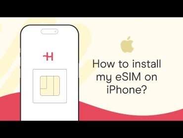 eSIM set up and activation for iPhone Guide  Holafly