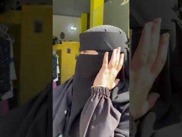 نقاب بدون اسم متوفر للحجز علي +201012258003🤭🤩🤩🤩hijabhijabstyle beautiful حجاب شرعيرائع