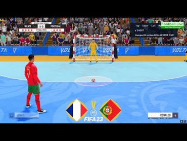 FIFA 23  France vs. Portugal  Penalty Shootout Futsal  Mbappe vs Ronaldo  Gameplay PC