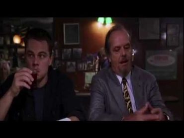 The Departed (2006)  Jack Nicholson  LeonardoDiCaprio  Bar Scene