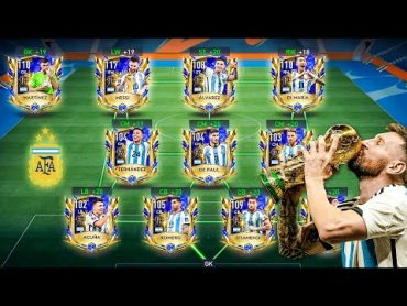 I Built World Cup Winning Argentina Best Special Squad  FIFA Mobile 23