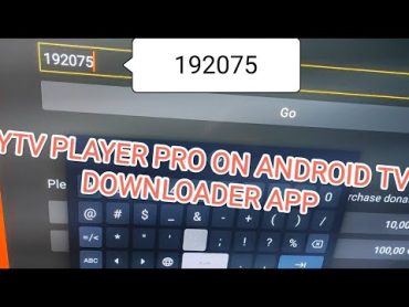 install YTV PLAYER pro on Android Tv Downloader app