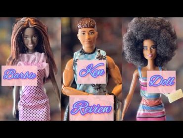 Barbie fashionista Ken 204, Barbie Afro trend & Basic dolls review barbie dolllover mattel dolls