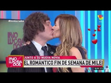 "Endúlzame que soy Milei" el romance menos pensado: el economista y la cantante Daniela