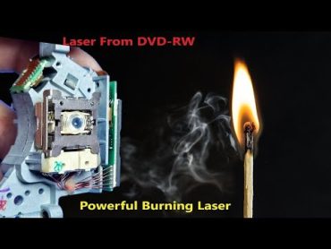 How to Make a Powerful Burning Laser From DVDRW