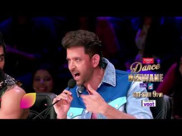 Dance Deewane  Hrithik Special; SatSun at 9 PM