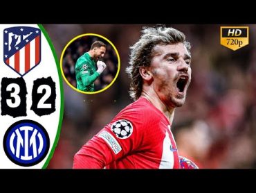 Atletico de Madrid vs Inter Milan 22 ( 32 ) Highlights All Goals 2024 Oblak Saves🤯🔥