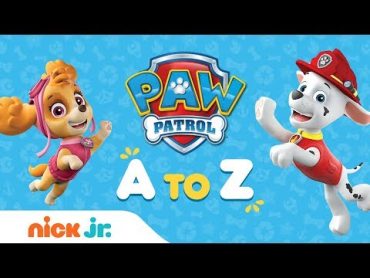 PAW Patrol from A to Z 📚Learn to Read the Alphabet w/ the Pups  PAW Patrol  Nick Jr.