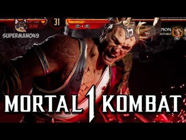 من نمی توانم باور کنم که فقط اتفاق افتاده است ...  Mortal Kombat 1: Challenge انتخاب شخصیت تصادفی