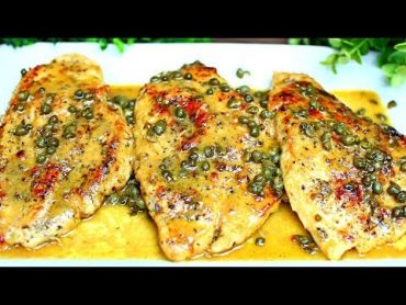 Chicken Piccata Recipe ( Chicken with Lemon Butter sauce and Capers)