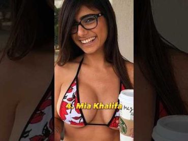 Top 10 Best Porn Stars viral shorts trending short popular video shortsfeedMia Khalifa