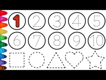 123 Numbers  1234 Number Names  1 To 10 Numbers Song  12345 learning for kids 2d Shapes  Shapes