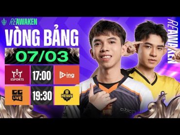 🔴 TRỰC TIẾP: GG LIVE VS HEAVY  VÒNG BẢNG ĐTDV MÙA XUÂN 2024  NGÀY 07/03