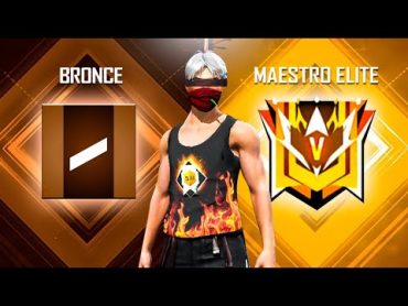 🔥 ME RETARON SUBIR DE BRONCE a "GRAN MAESTRO" en un DIA ☠️❌ FREE FIRE