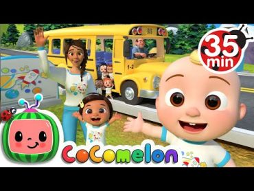 Wheels On The Bus (School Edition)  + More Nursery Rhymes & Kids Songs  CoComelon