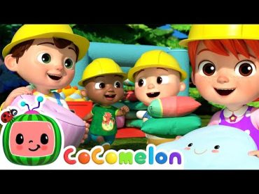 Let&39;s Build a Pillow Fort  CoComelon Nursery Rhymes & Kids Songs