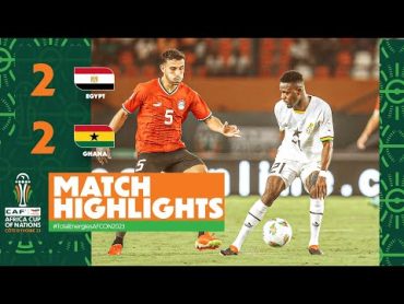 HIGHLIGHTS  Egypt 🆚 Ghana ملخص مباراة مصر وغانا TotalEnergiesAFCON2023