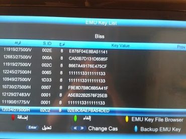 طريقة فنح القنوات المشفرة بنظام البيس  vision s12