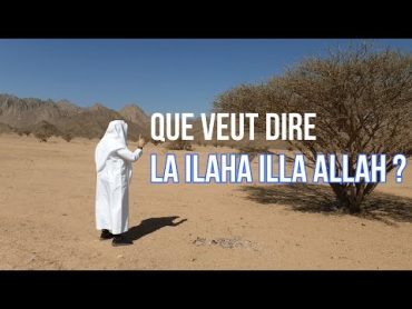 Que veut dire "lâ ilâha illa Allah" ?