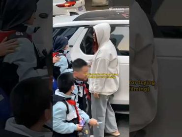 Idol Trainee&39;s Classmates go VIRAL for protecting him from Adult Stalker Fan... kpop cpop shorts