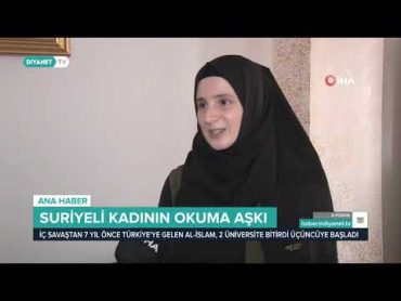 Suriyeli Kadının Okuma Aşkı