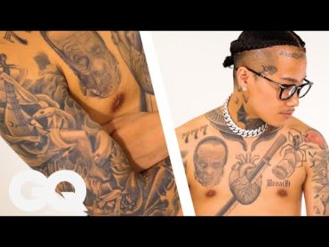 Vingo（BAD HOP）が体に刻んだタトゥーを紹介  Tattoo Tour  GQ JAPAN