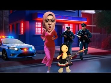 الدمية المسكونة 🧸دخلات ام هدى للحبس 🚨👮🏻الحلقة التاسعة سلسلة( الدمية المسكونة)😱