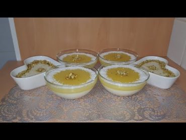 رز بحليب   مبطن   مع بالوظة ( حلا سورية حلبية  سهلة وسريعة التحضير )