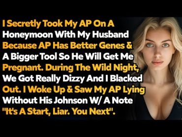 Cheating Wife Wants To Get Pregnant By AP & Her Husband Shockingly Took Revenge On Them. Audio Story