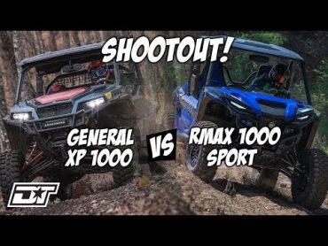 SXS SHOOTOUT!! Yamaha RMAX 1000 Sport vs Polaris General XP 1000