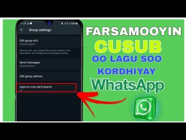 5 FARSAMO OO CUSUB OO LAGU SOO KORDHIYAY WHATSAPP