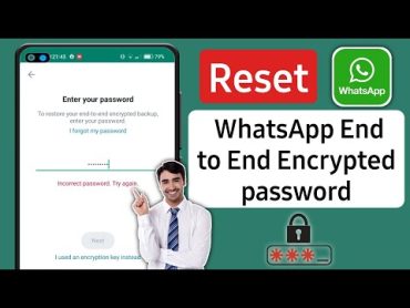 How to Reset Encrypted Password WhatsApp (2024)  Recover WhatsApp Encrypted Password