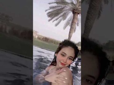 لانا(ابو عقيل)  من داخل مسبح السباحة🧖‍♀️لانا tiktok viral ناصر السبيعي حسين العتيبي shorts ١