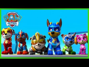 Mighty Pups Stop a Rocket Ship Lighthouse and More!  PAW Patrol  Cartoons for Kids Compilation