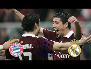 عملاق بفاريا يجتاز الملكي الاسباني بايرن ميونخ و ريال مدريد دوري الأبطال 2007 تعليق حازم الكاديكي