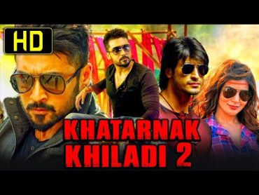 Khatarnak Khiladi 2 (Anjaan)  Suriya&39;s Action Hindi Dubbed HD Movie  Samantha, Vidyut Jammwal