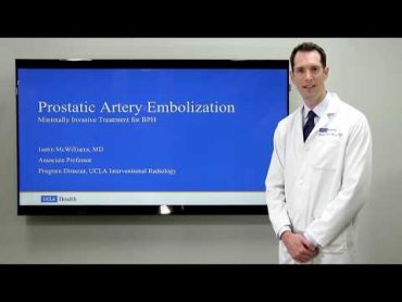 Prostatic artery embolization: A nonsurgical treatment for enlarged prostate  UCLAMDChat