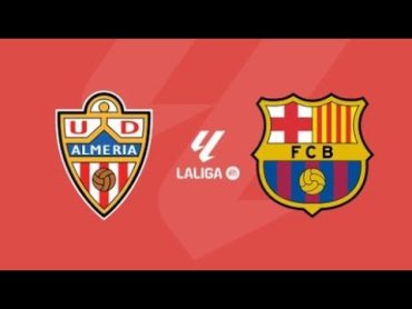 مباراة برشلونة ضد ألميريا الدوري الإسباني في لعبة eFootball 2024 PPSSPP Android