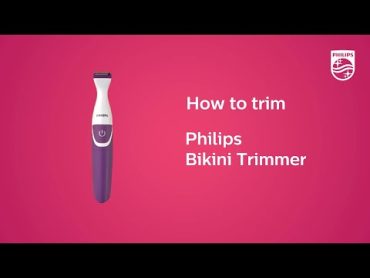 More, less or no hair…down there, the Philips Bikini Trimmer