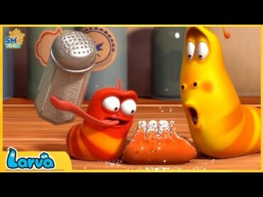 LARVA TUBA : Larva Eat Less Salt   CARTOON MOVIES NEW VERSION  FUNNY CLIP 20224